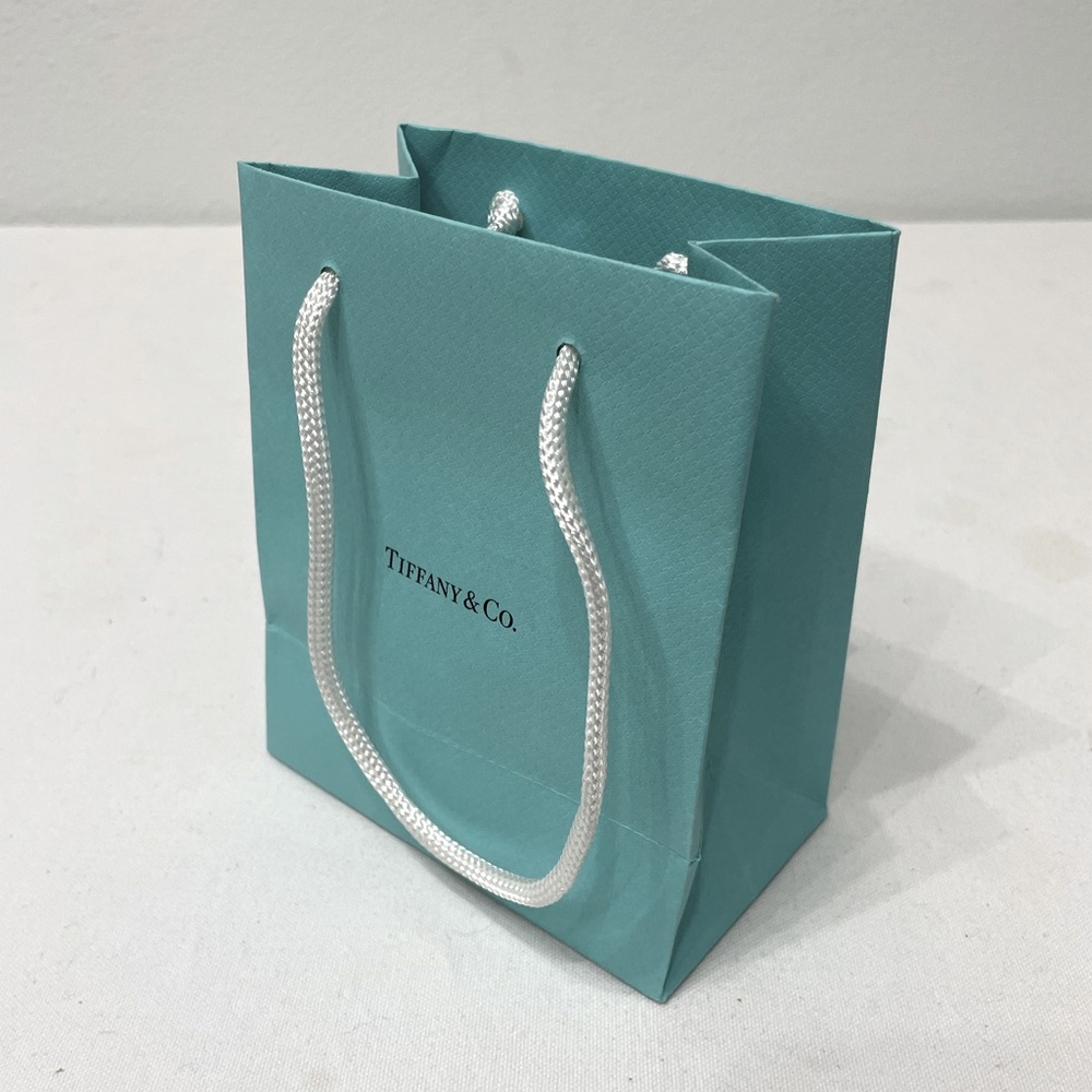 Tiffany & Co Gift Bag - Genuine / size: 5”X6”X2.75”